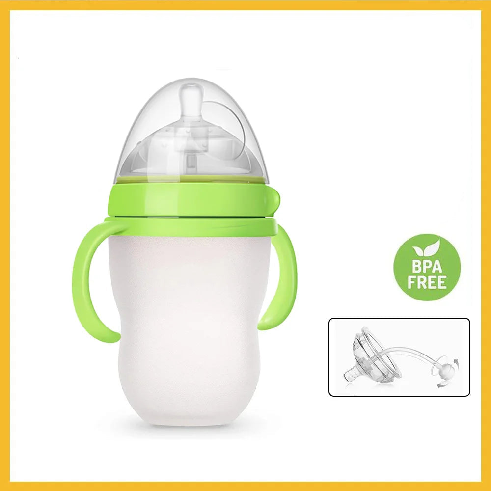 Biberon de lait pour bébé à large ouverture