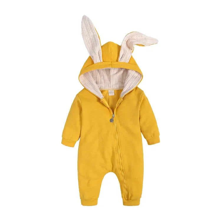 Combinaison pour bébé en forme de lapin