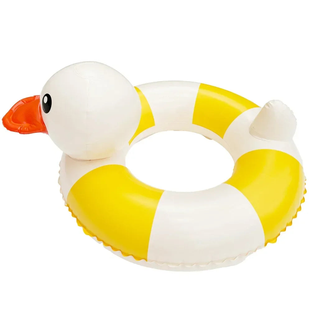 Bouée de natation gonflable en forme de canard
