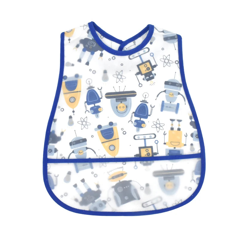 Bavoir en polyester à motif dessin animé