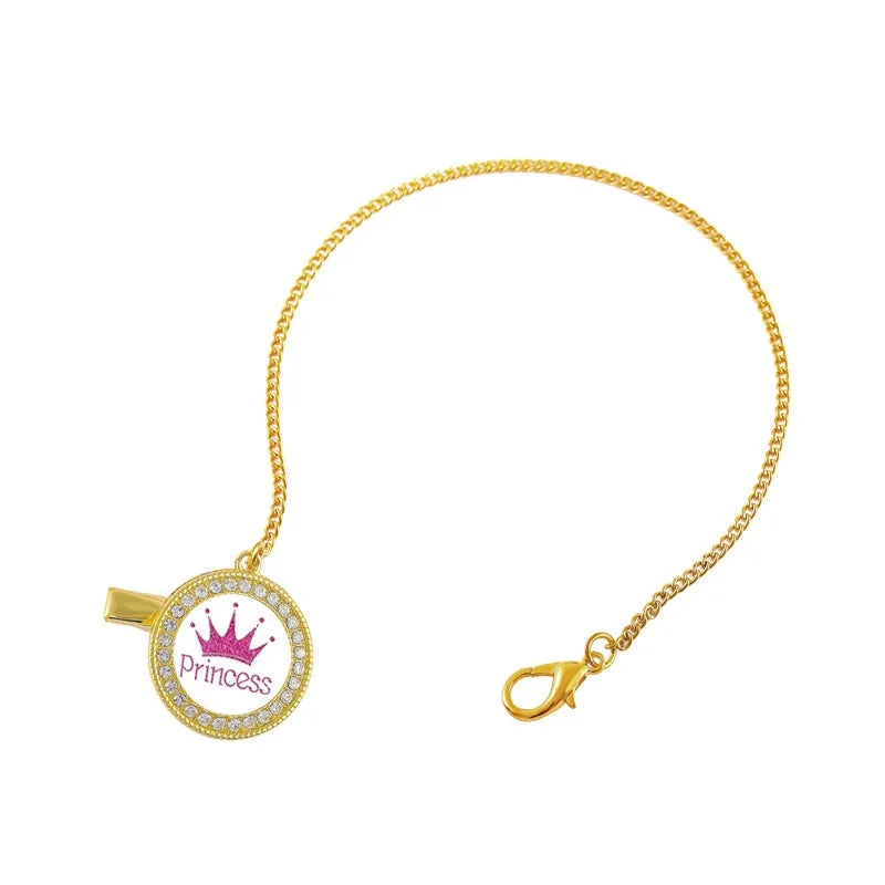 Sucette à motif de couronne pour bébé