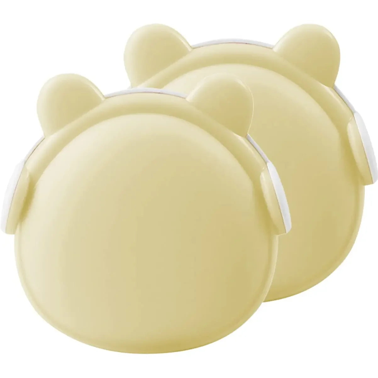 Lot de 2 veilleuses mignonnes en forme de tête d’ours