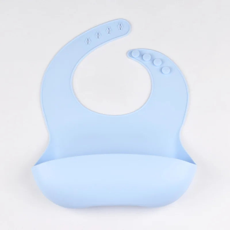 Bavoir en silicone imperméable et durable pour bébé