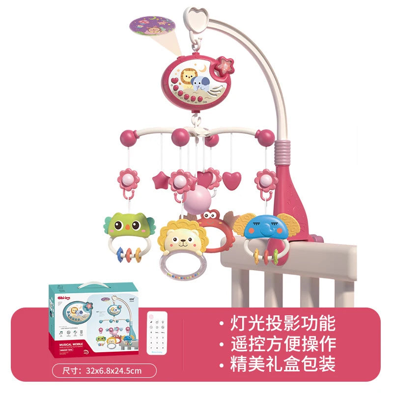 Mobile de berceau pour bébé avec animaux