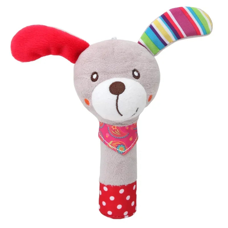 Hochet avec jouets en peluche