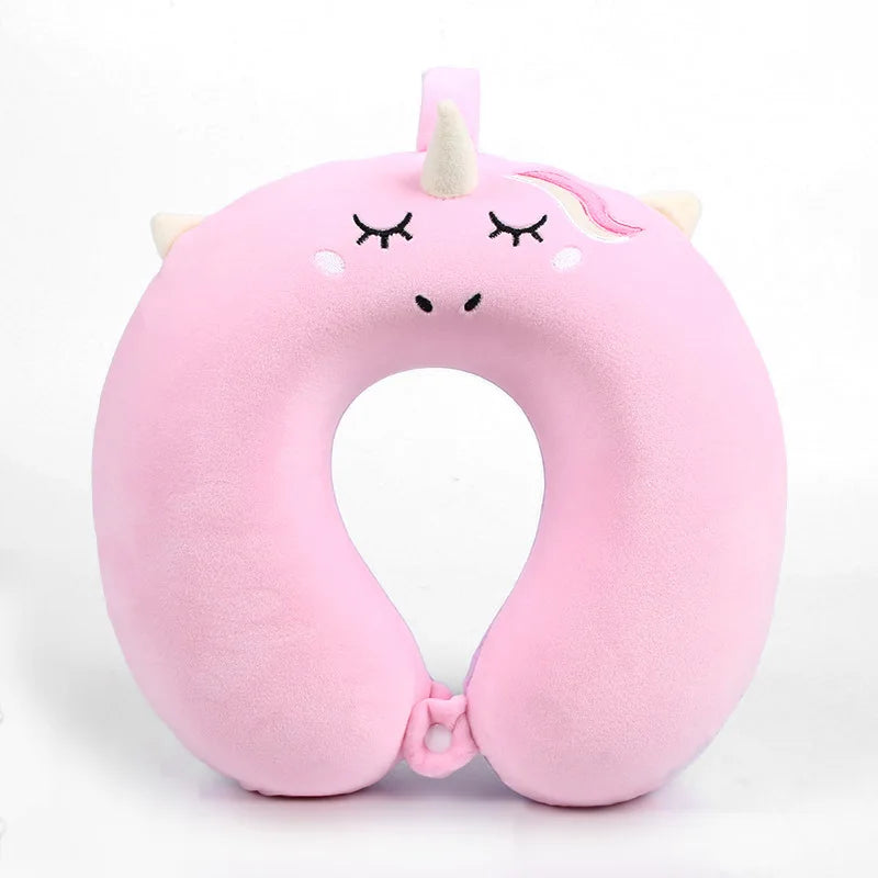 Oreiller licorne en forme de U