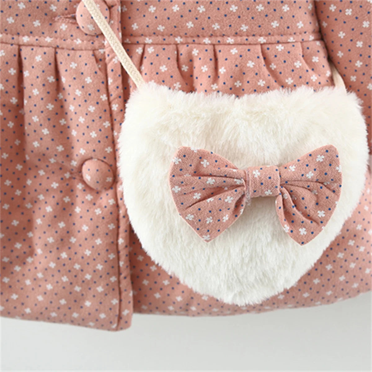 Sweat à capuche en coton fille