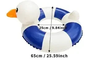 Bouée de natation gonflable en forme de canard