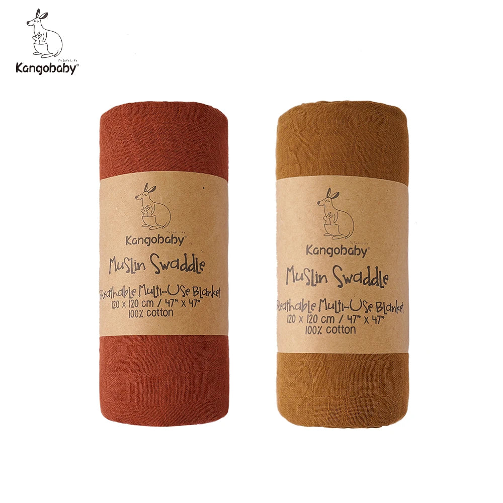 Couverture en tissu de mousseline pour bébé