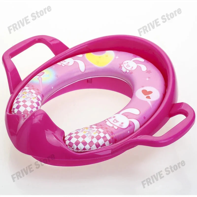 Siège de toilette souple pour enfants