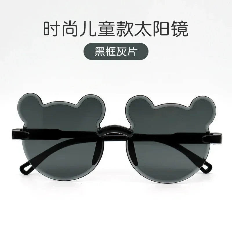 Lunettes de soleil en forme de tête d’ours pour bébé