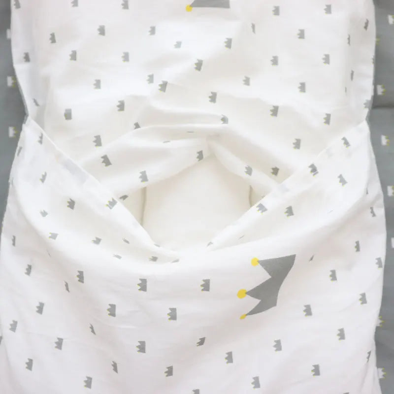 Parure de lit en coton doux pour bébé