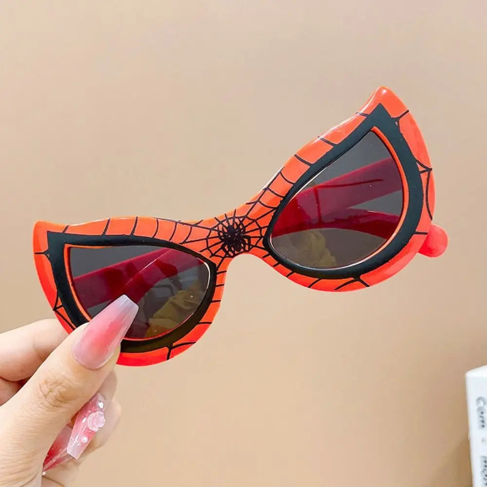 Lunette de soleils à motif de toiles d’araignées pour bébé