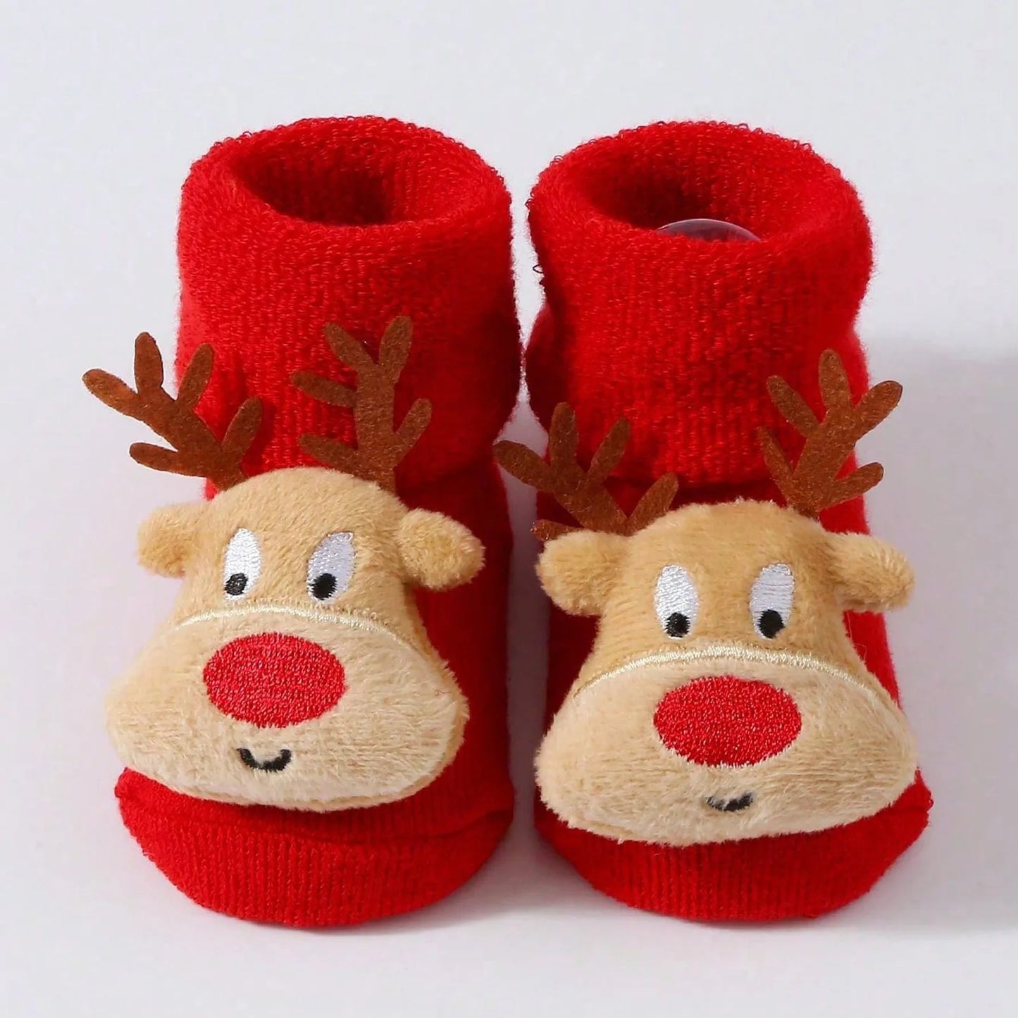 Chaussettes Père Noël en coton pour enfants