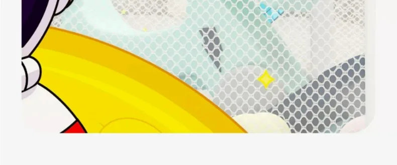 Parc de jeux pour bébé avec décor planètes