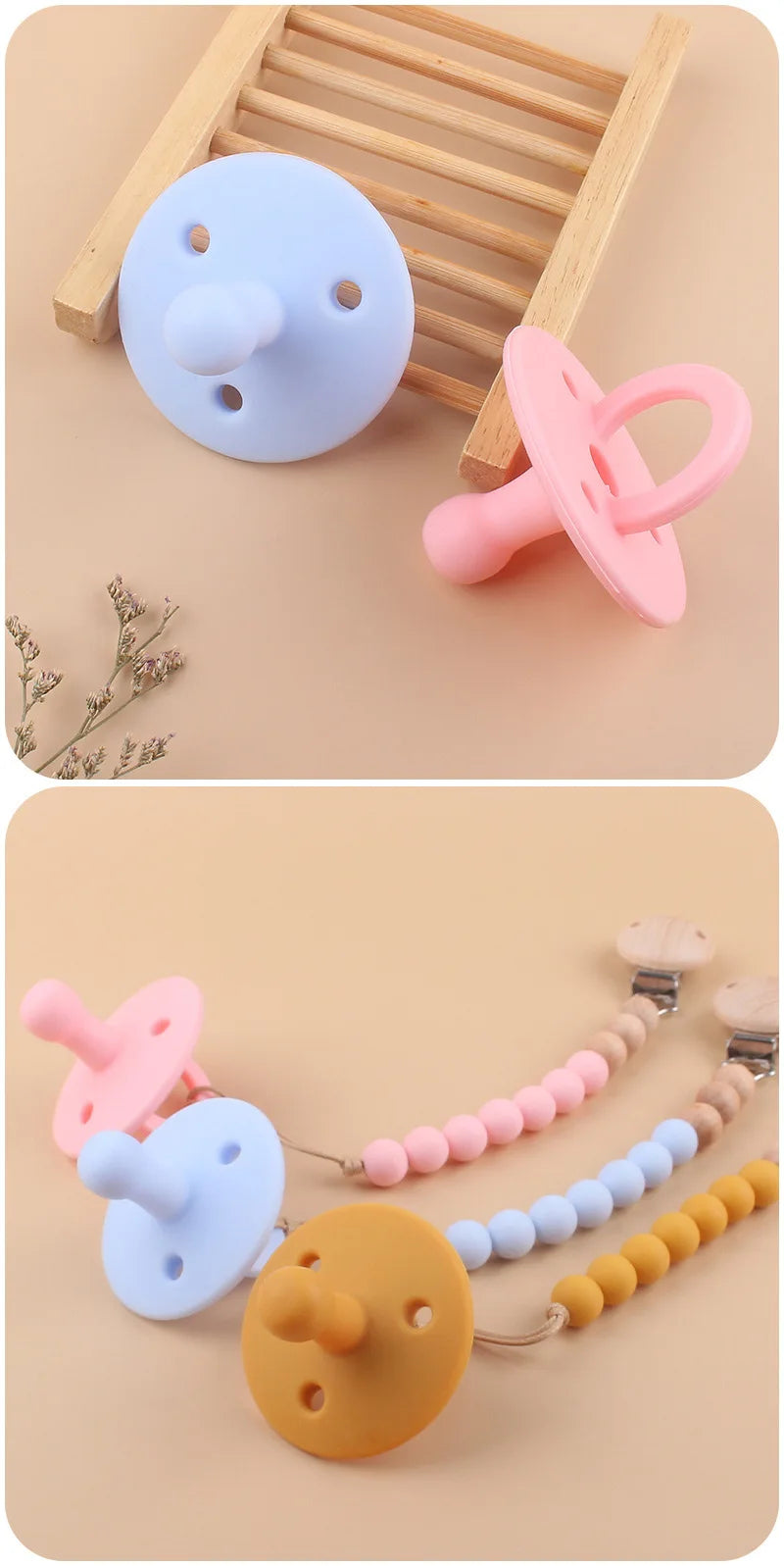 Tétine en silicone pour bébé