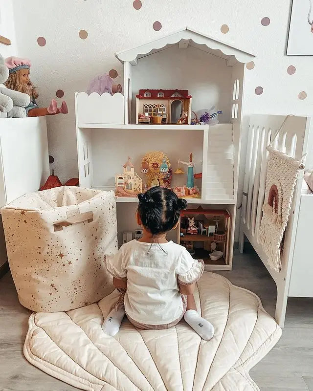 Tapis de sol bébé tout doux en forme de coquille