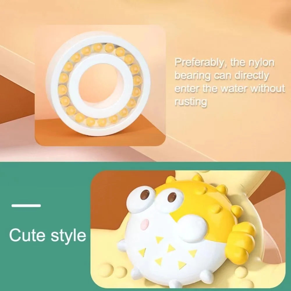 Lot de 3 Jouets de bain à motif d’animaux pour bébé