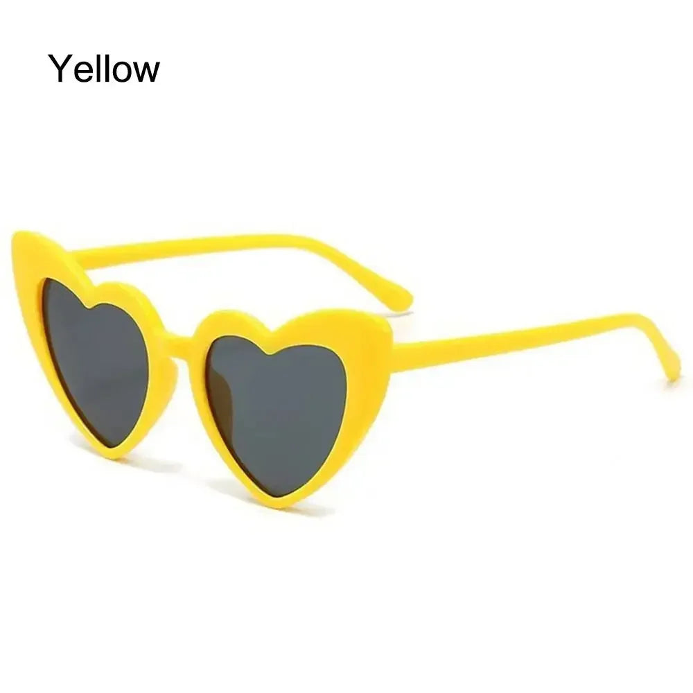Lunettes de soleil polarisées en forme de cœur pour enfants