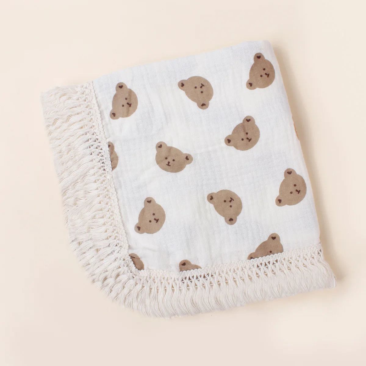 Couverture d’emmaillotage en mousseline de coton pour bébé