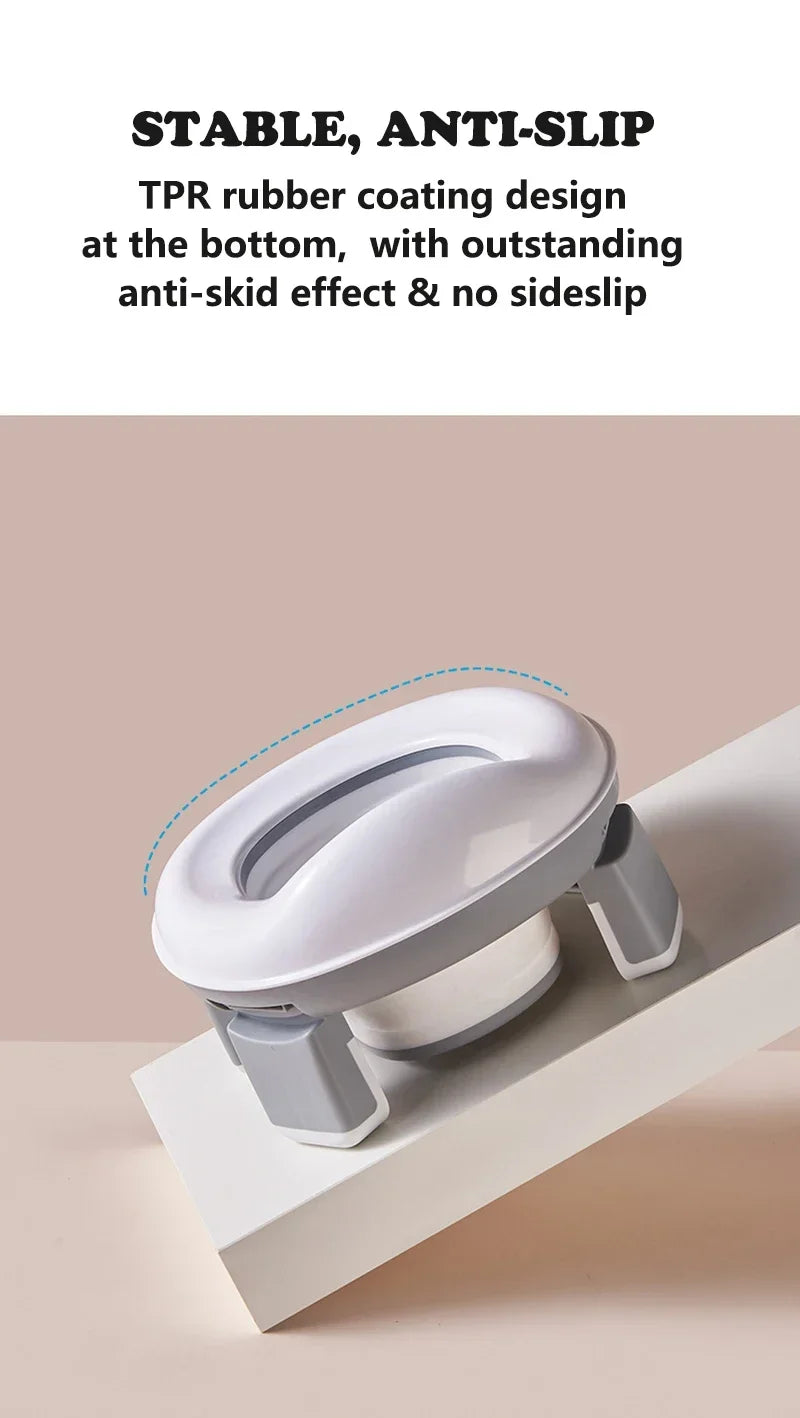 Pot portable en silicone pour bébé