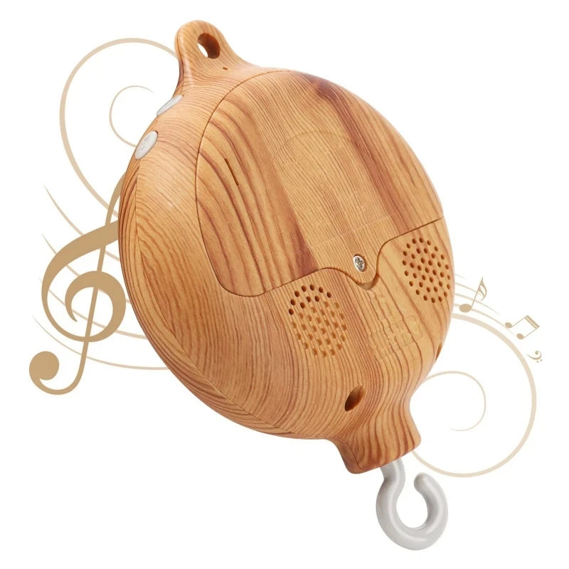 Boîte à musique rotatif pour berceau de bébé