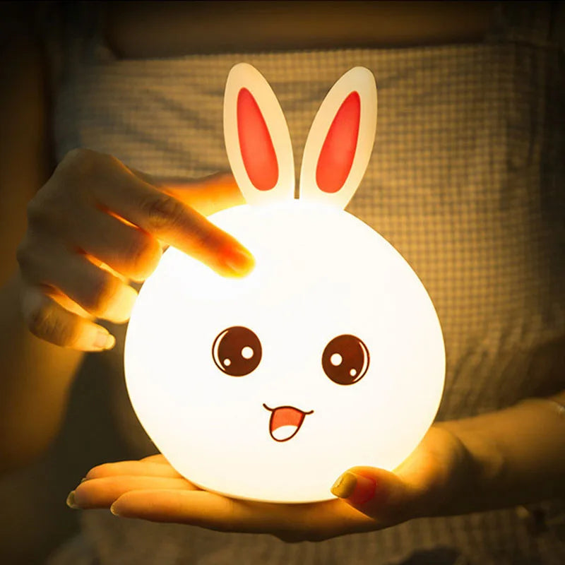 Veilleuse lapin LED pour enfant