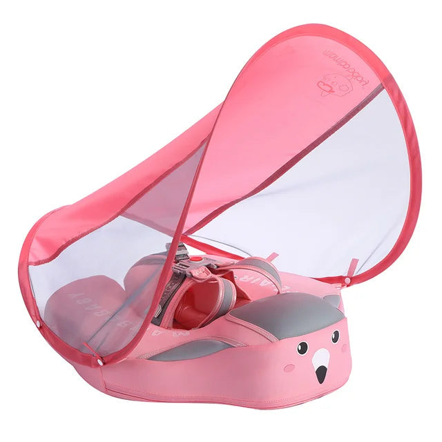 Bouée pour bébé avec ombrelle anti-UV nouvelle génération
