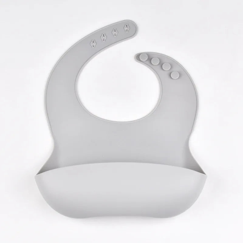 Bavoir en silicone imperméable et durable pour bébé
