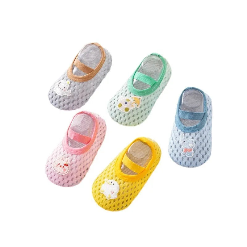 Baskets de plage en polyester avec motif animal pour bébé