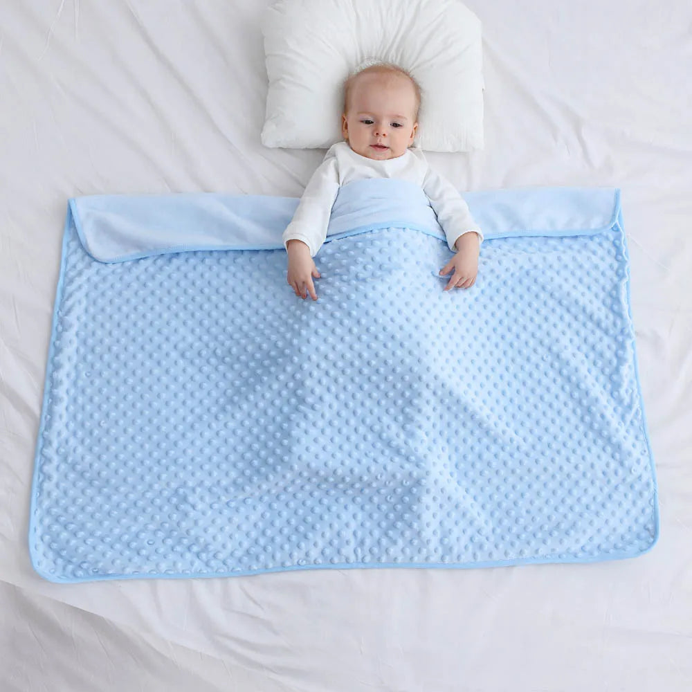 Couverture thermique douce pour bébé