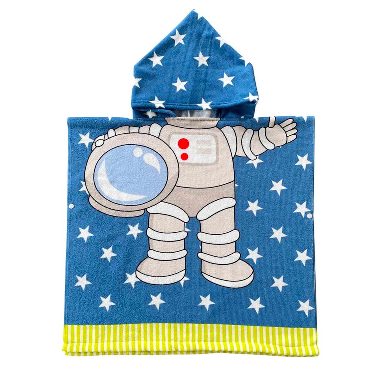 Cape de bain à capuche pour enfant
