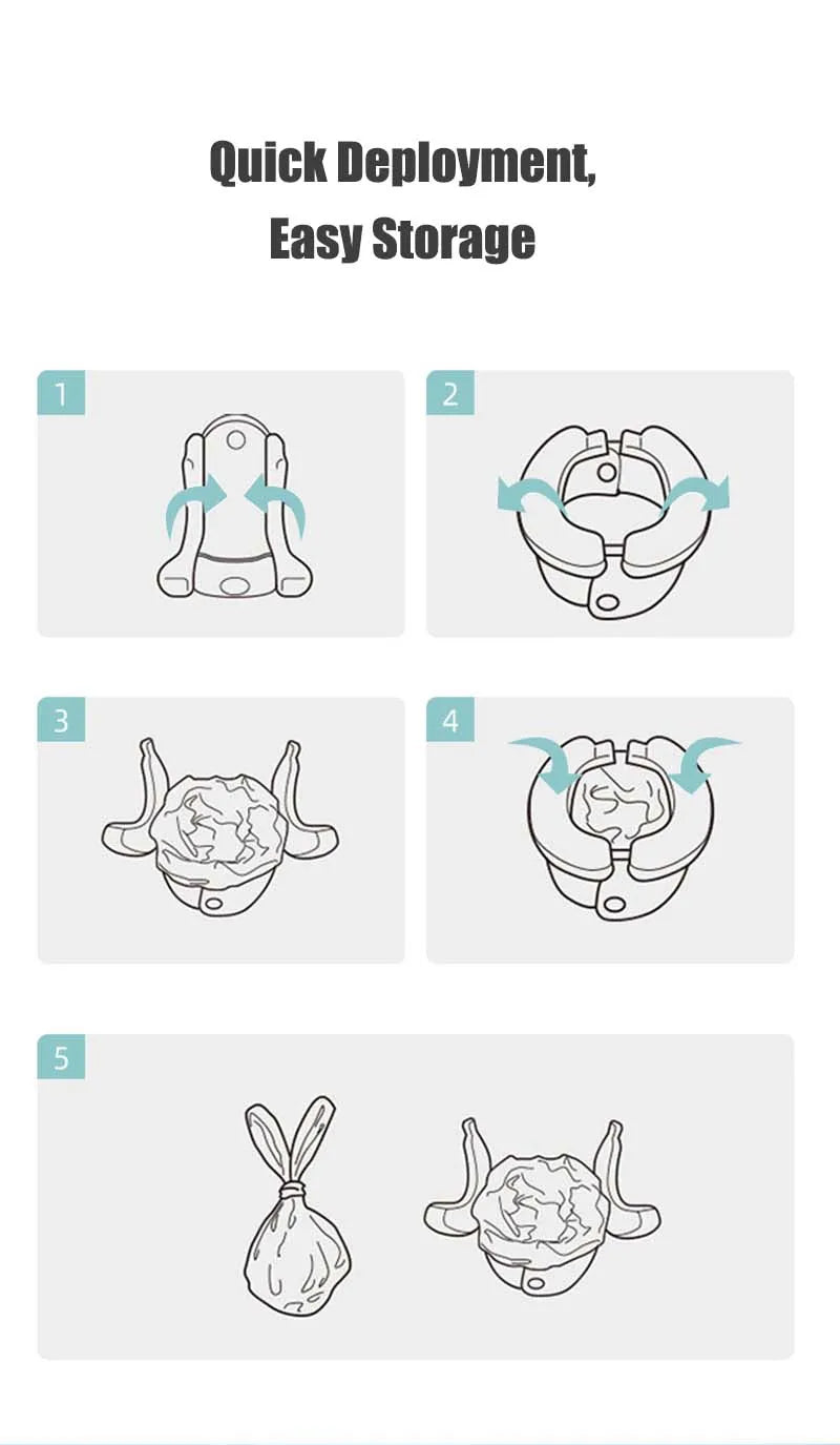 Pot de voyage Portable pliable pour bébé