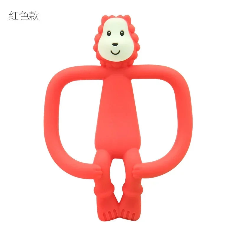 Jouet de dentition en forme de lion pour bébé