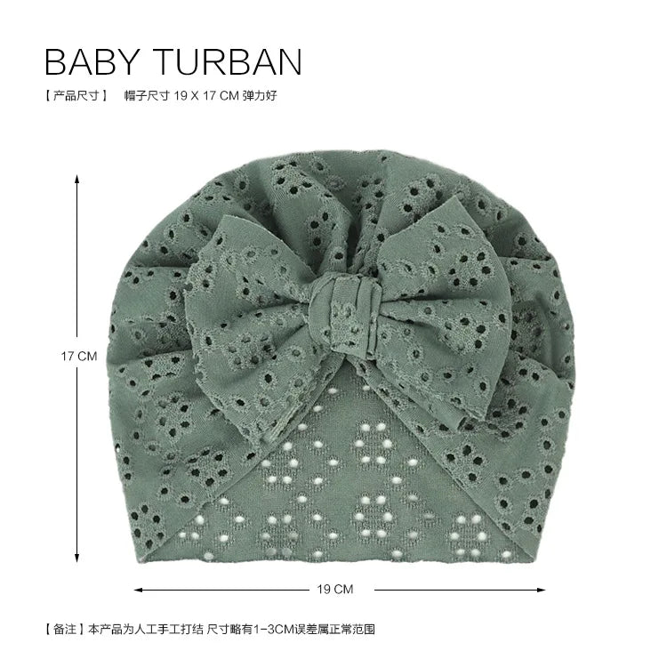 Turban mignon pour petite fille
