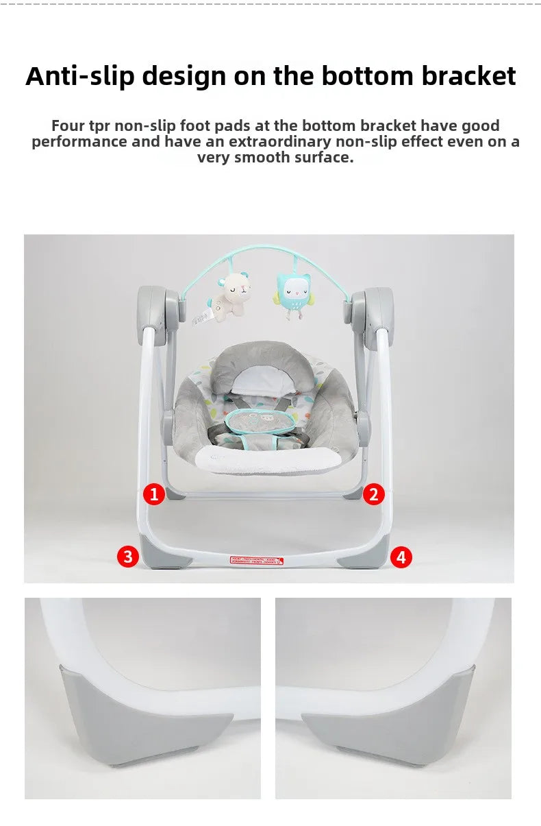 Siège à bascule multifonctionnel pour bébé