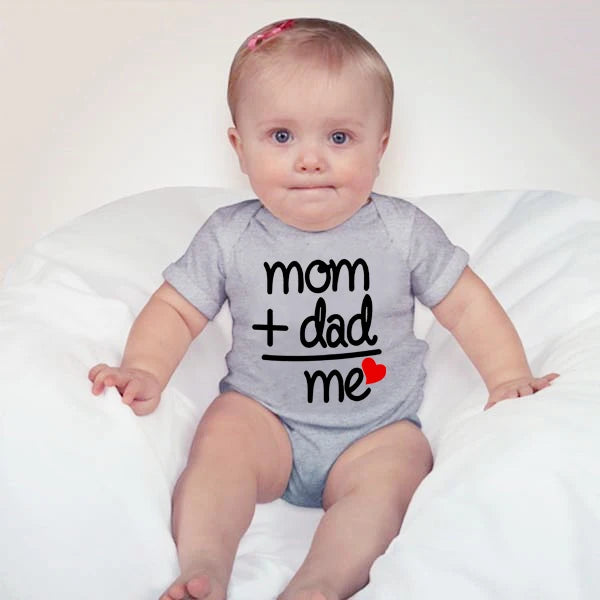 Barboteuse pour bébé motif lettres imprimées