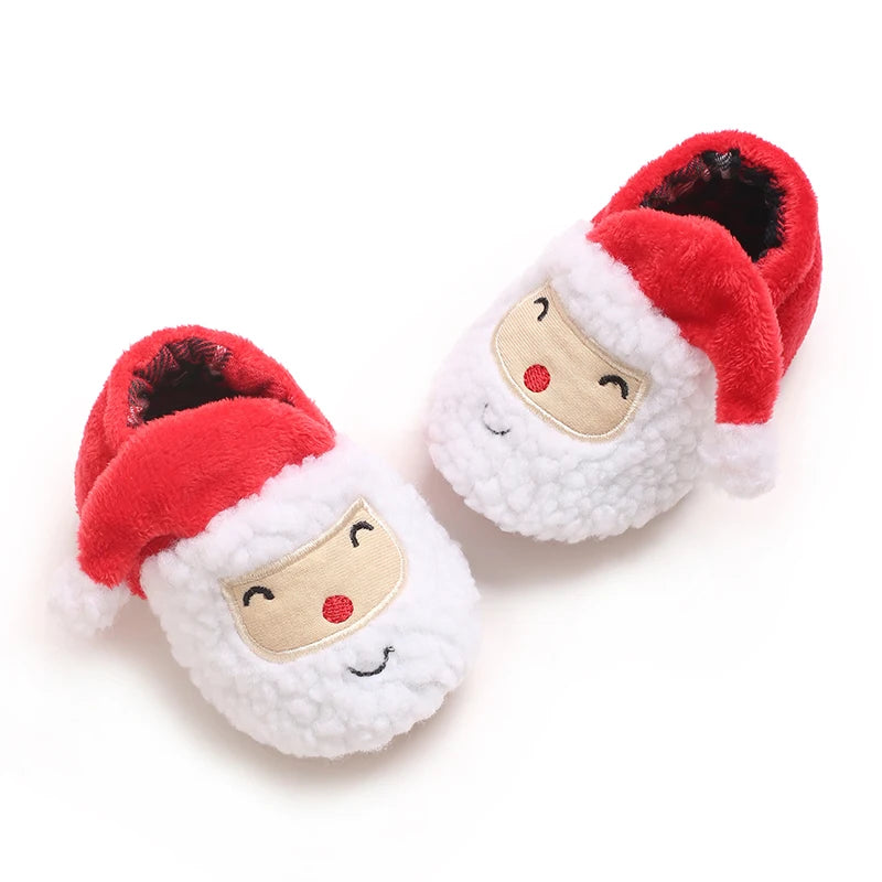 Chaussures de marche chaudes de noël pour bébés