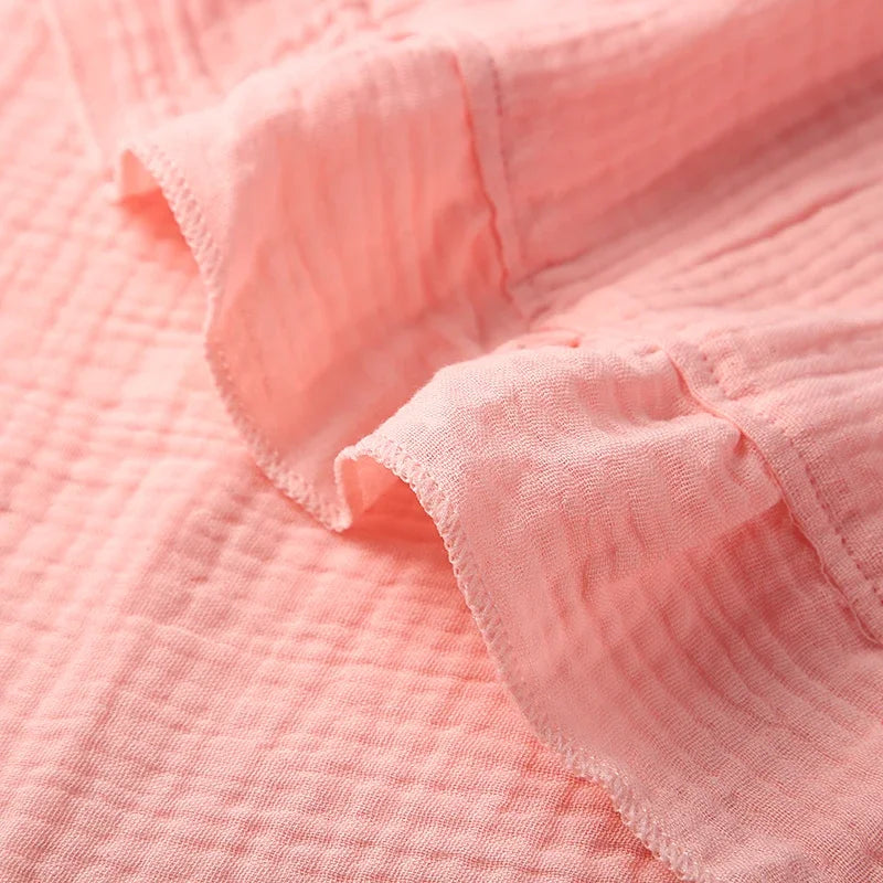 Couverture pour bébé en mousseline biologique