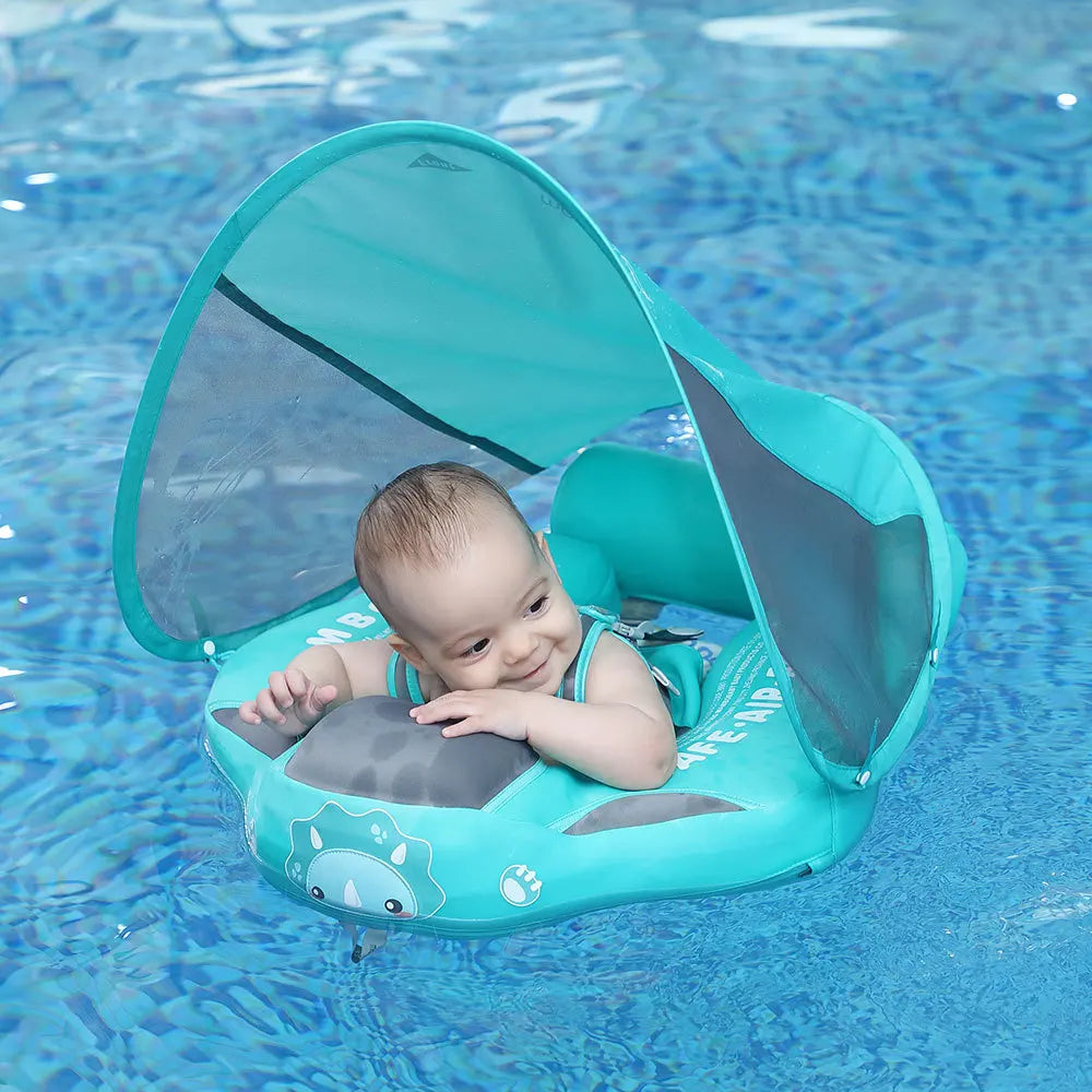 Bouée pour bébé avec ombrelle anti-UV nouvelle génération