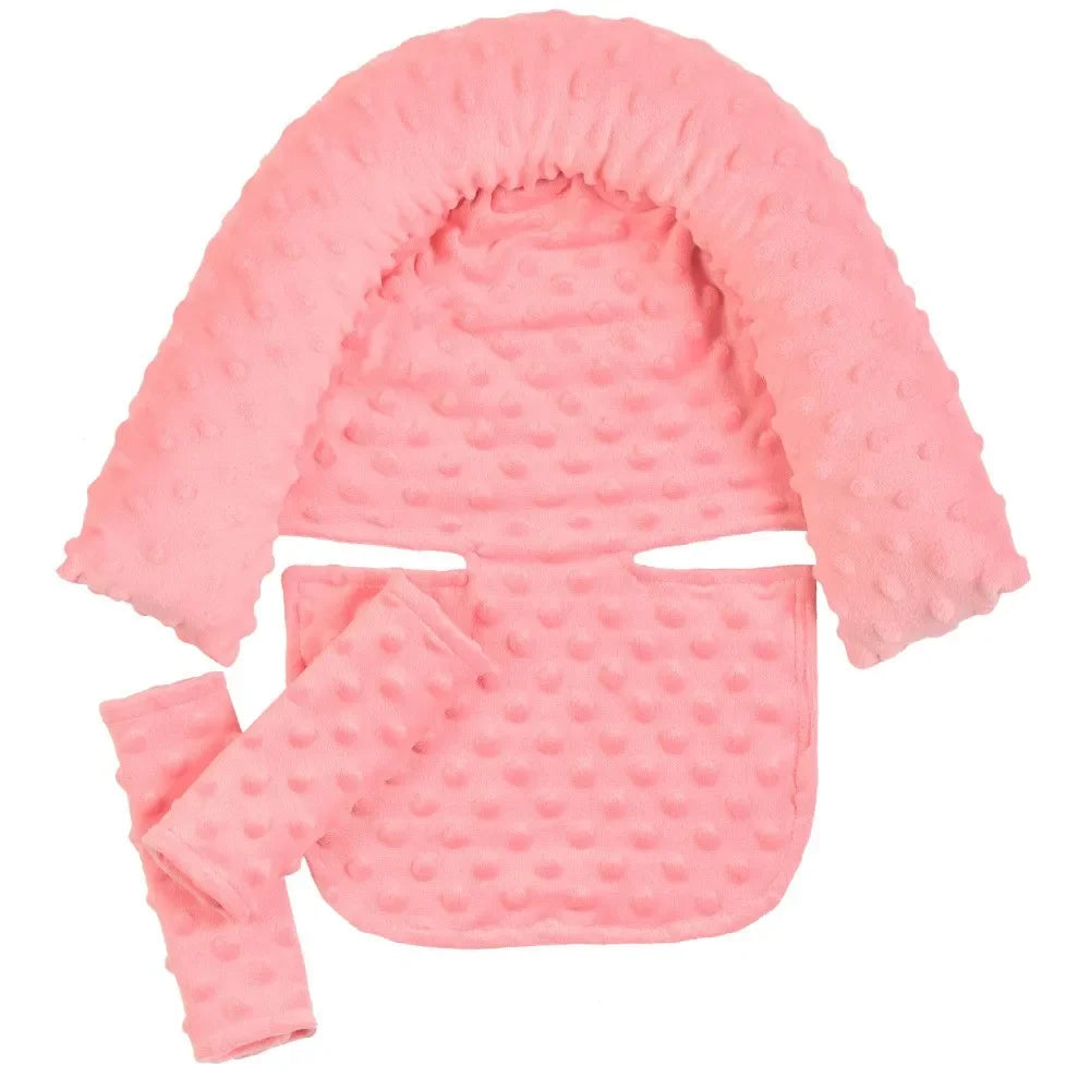 Oreiller cale tête de bébé avec ceinture