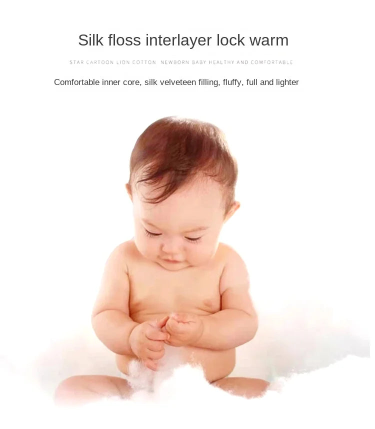 Couette de lit en coton pour bébé