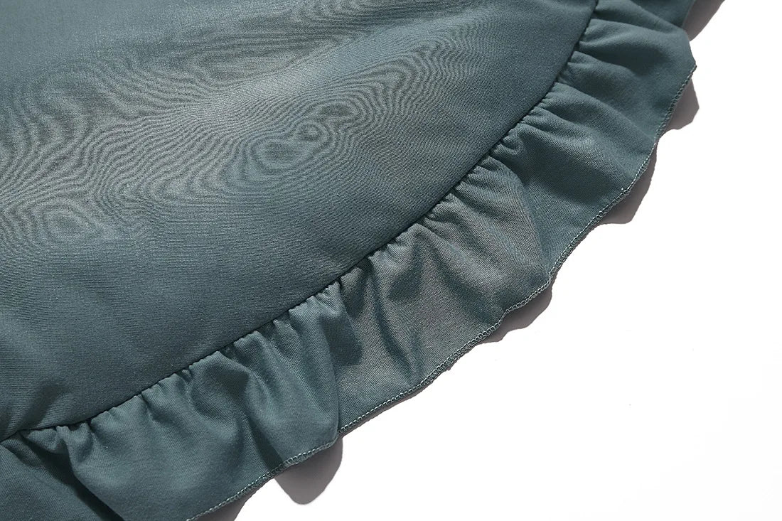 Tapis de sol bébé rond en dentelle douce