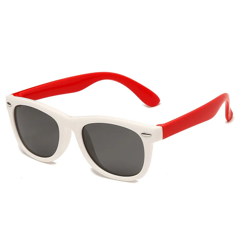 Lunettes de soleil classiques en Silicone pour enfants,