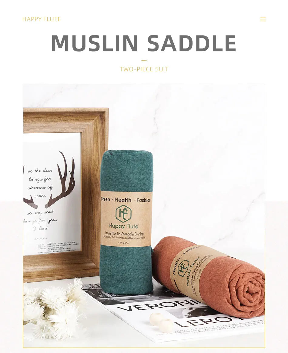 Couverture en mousseline pour bébé