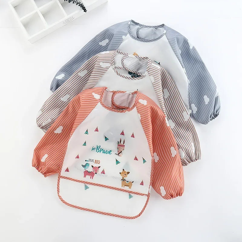 Tablier imperméable pour bébé