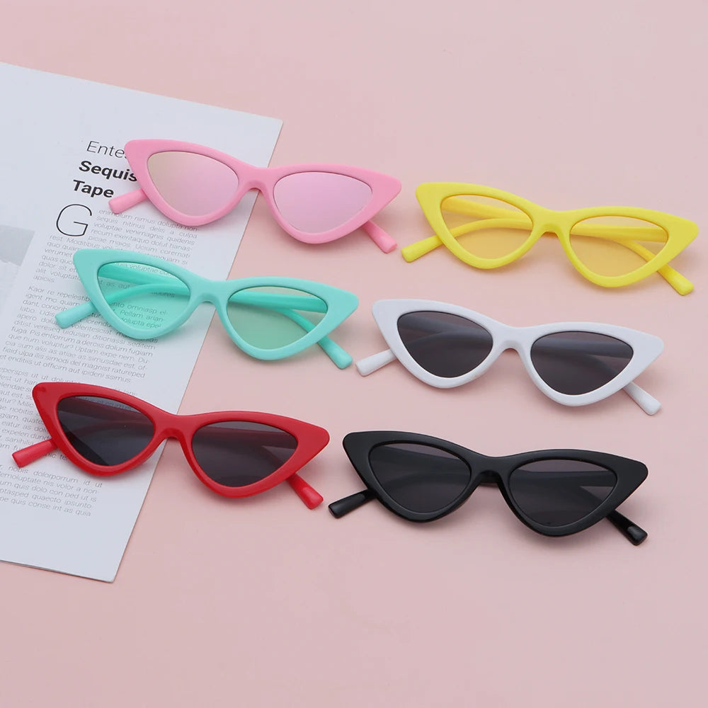 Lunettes de soleil en forme d’œil de chat