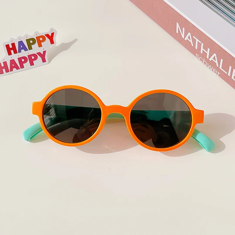 Lunette de soleil ronde pour enfants