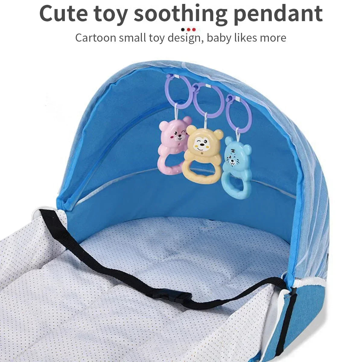 Berceau de voyage Portable avec moustiquaire pour bébé