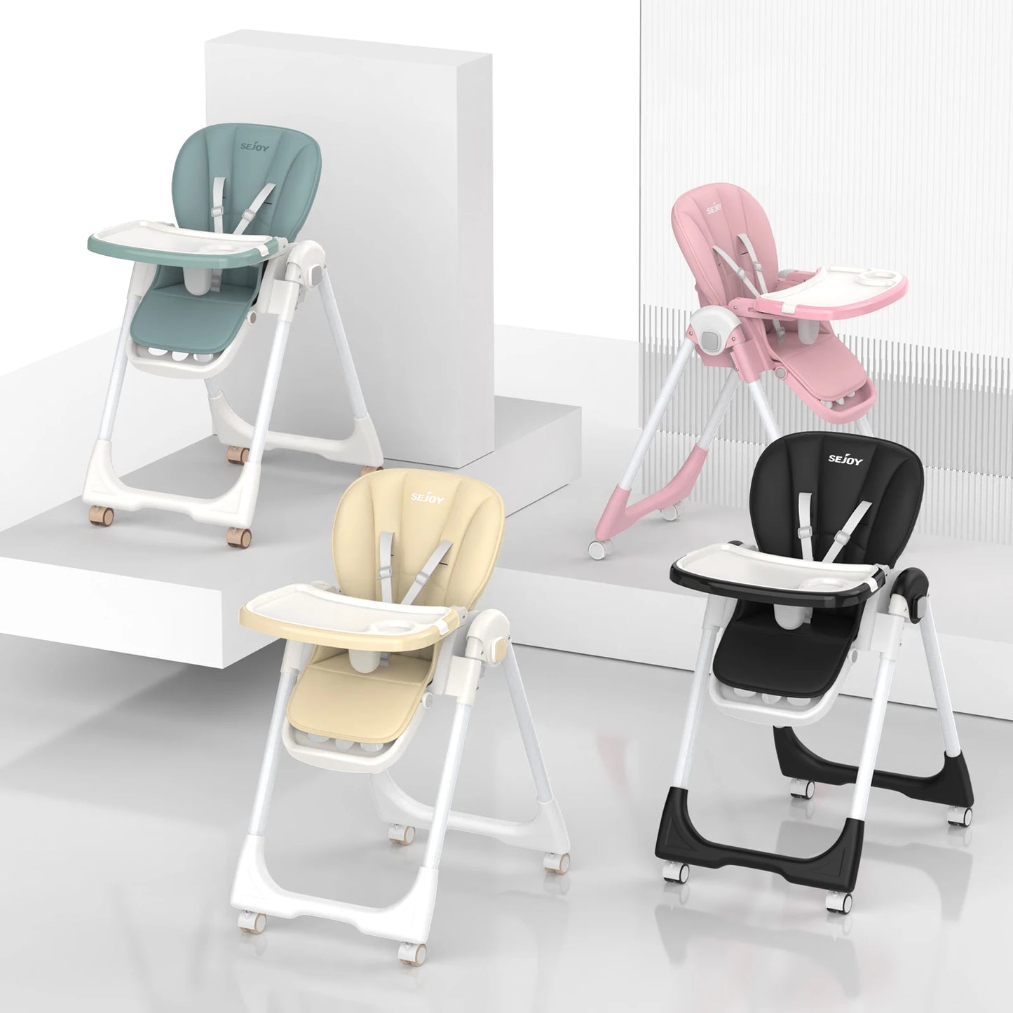 Chaise haute multifonction pour bébé